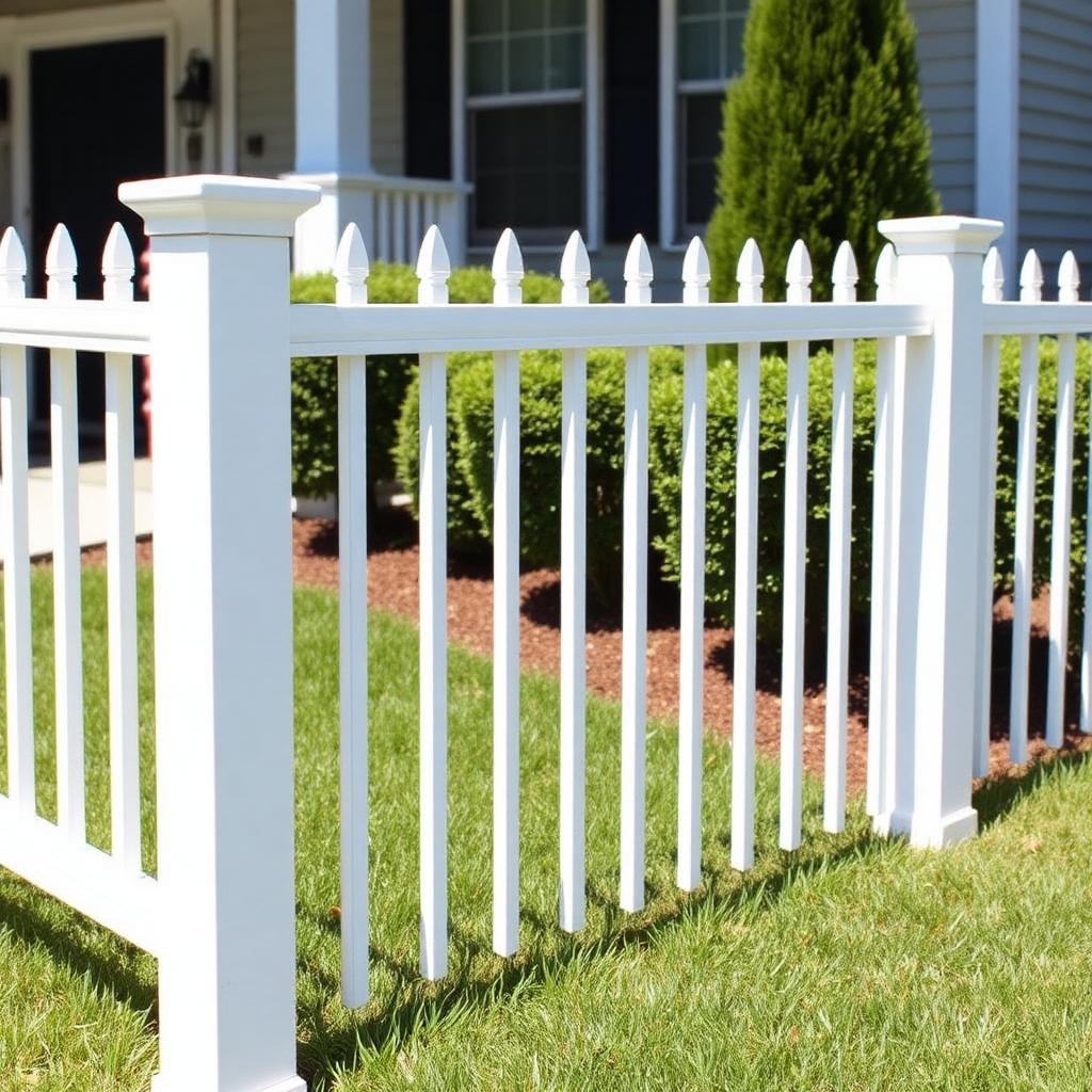 Superior Fence & Rail fencing project in Rincon, Georgia