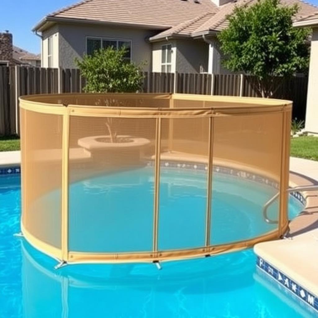 Red River Pool Safety Fences fencing project in Carrollton, Texas