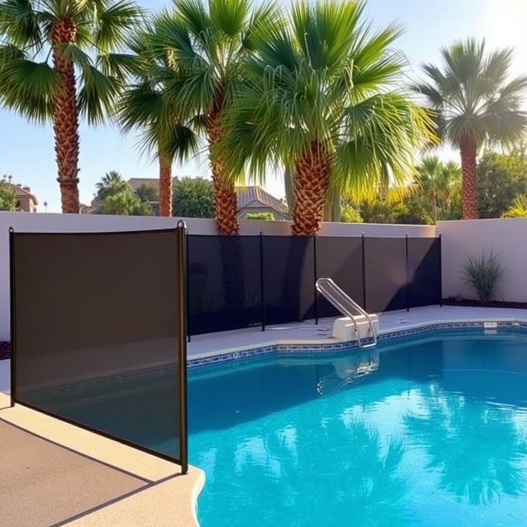 Phoenix Pool Fence fencing project in Glendale, Arizona